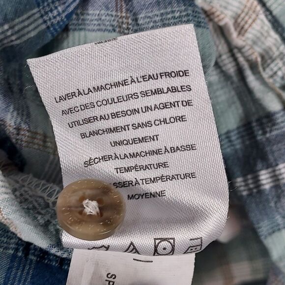 ed Head Brand Co Shirt XL — Short‑Sleeve Cotton Plaid Outdoor Button‑Up - Picture 11 of 13